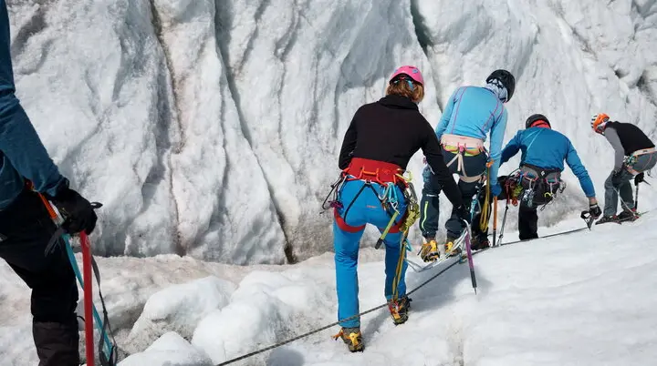 Ausbildung Hochtour Bergsteigergruppe | © DAV Wuppertal / Stefan Strunk