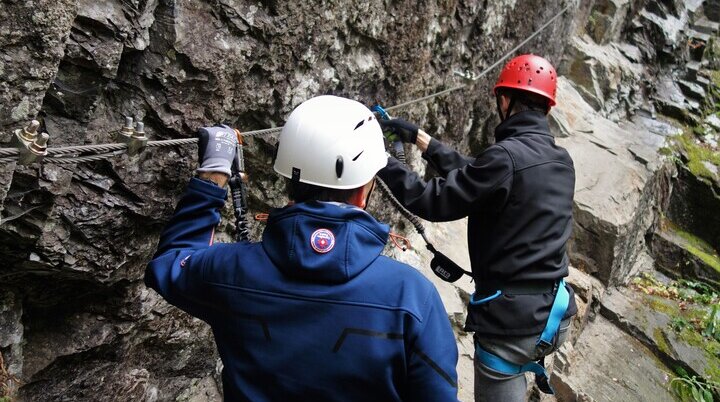 Bergsport Ausbildung Klettersteige | © DAV Wuppertal / Stefan Strunk